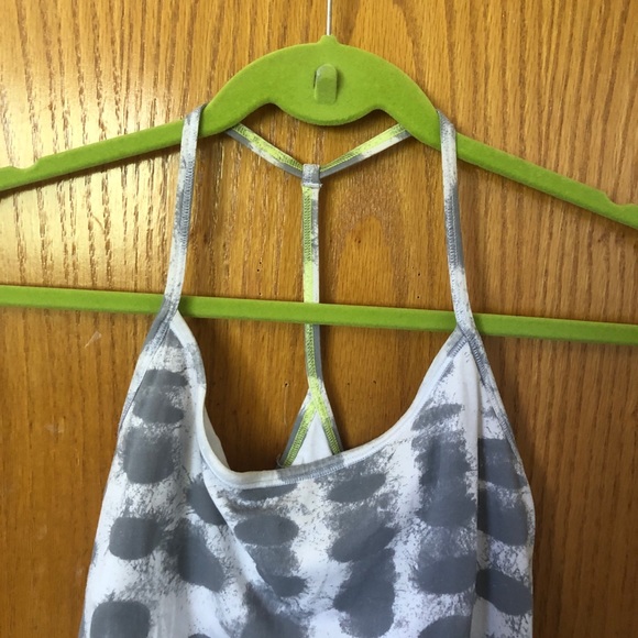 Lululemon Grey Tie-dye Tank Top Sz 8 - Picture 3 of 7